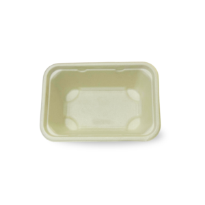 Rectangular Brown Bagasse Parcel Container With Lid 750ml - Image 5